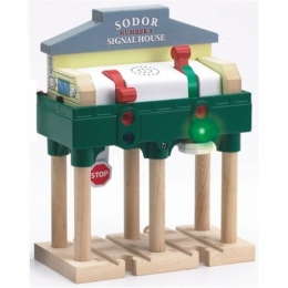 Wooden Railway - Deluxe Over The Track signal